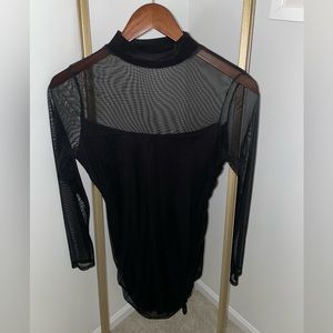 Pretty Little Thing Black Mini Dress